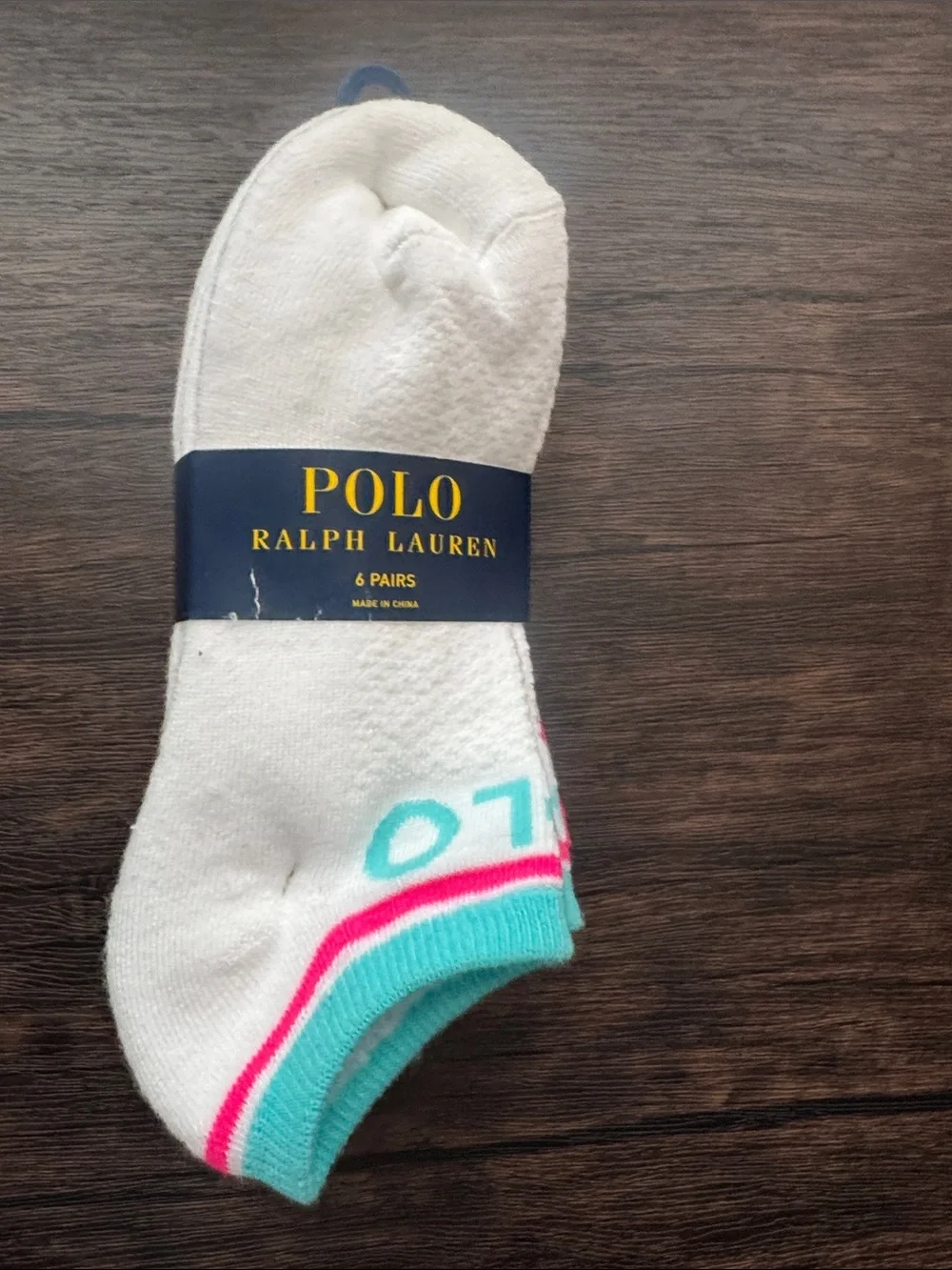 Polo by Ralph Lauren Ankle Socks 6 pair